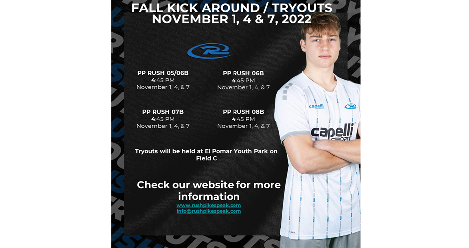 HS BOYS  Kick Around /Tryouts Information